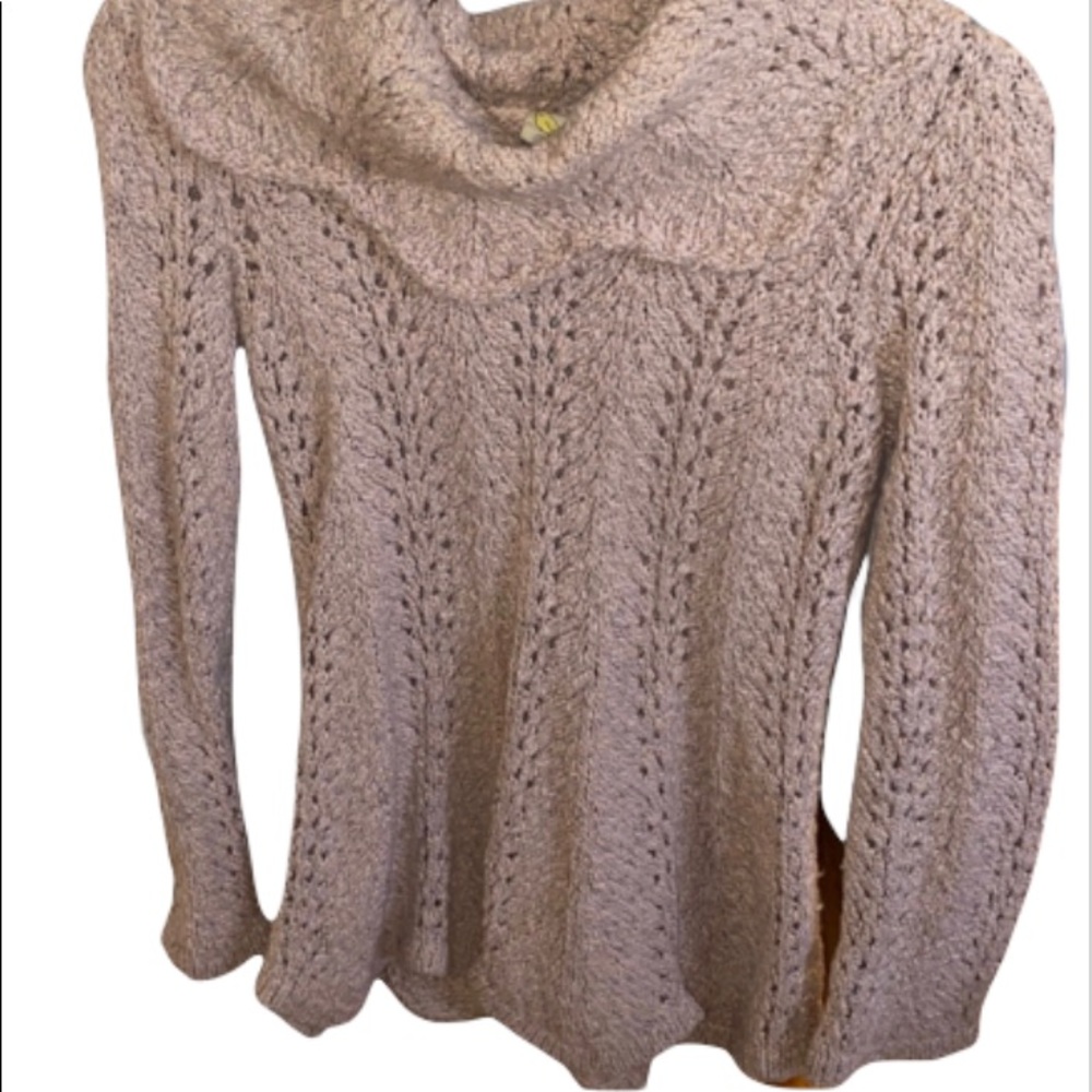 80% COTTON WOMEN PINK SWEATER
